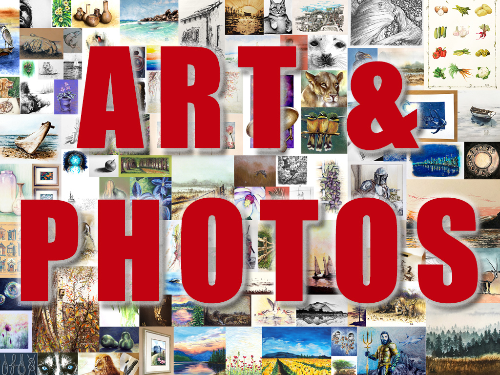 Art and photos montage and link