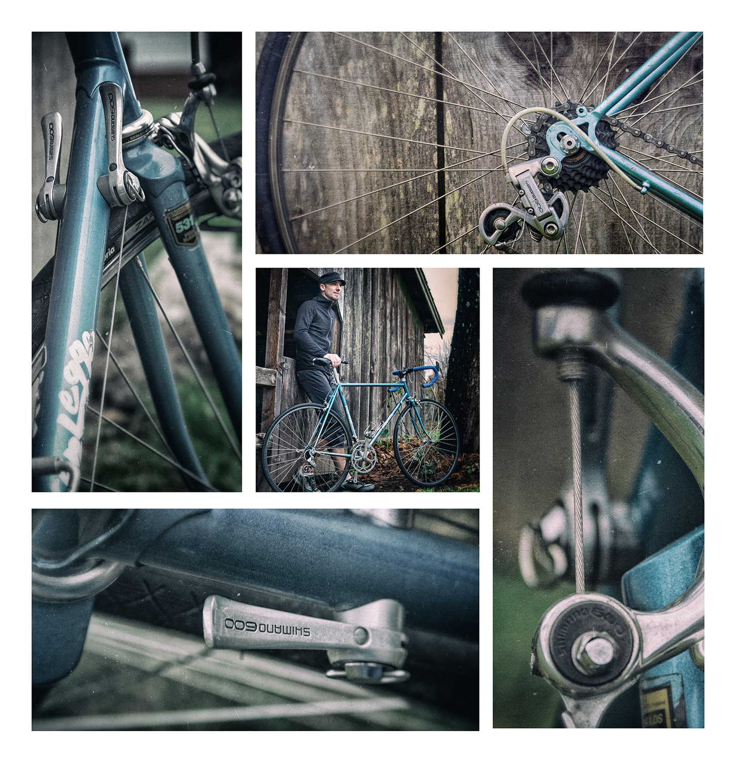 photo montage of bike pics